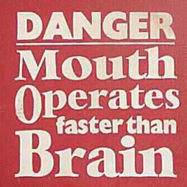 #signs #danger #mouth #brain #habal