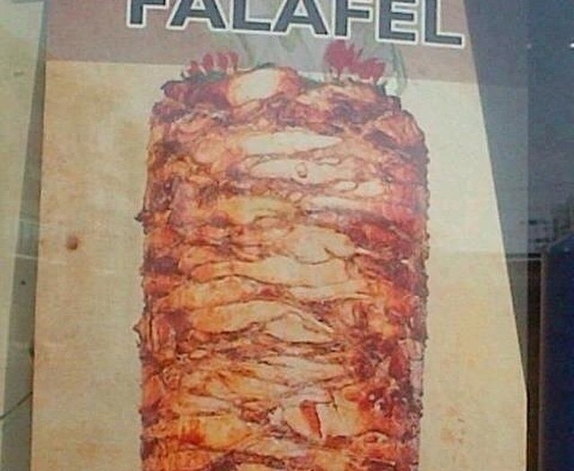 #falafel #shawarma #false #advertising #food #habal