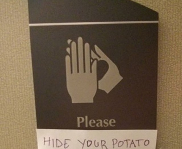 Hide them potatoes #signs #habal