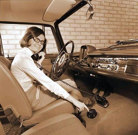 #waybackwhen it was #cool and #legal to use a #phone in the #car