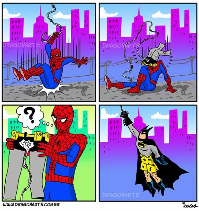 #forget #batmanvsuperman this is #batman versus #spidey