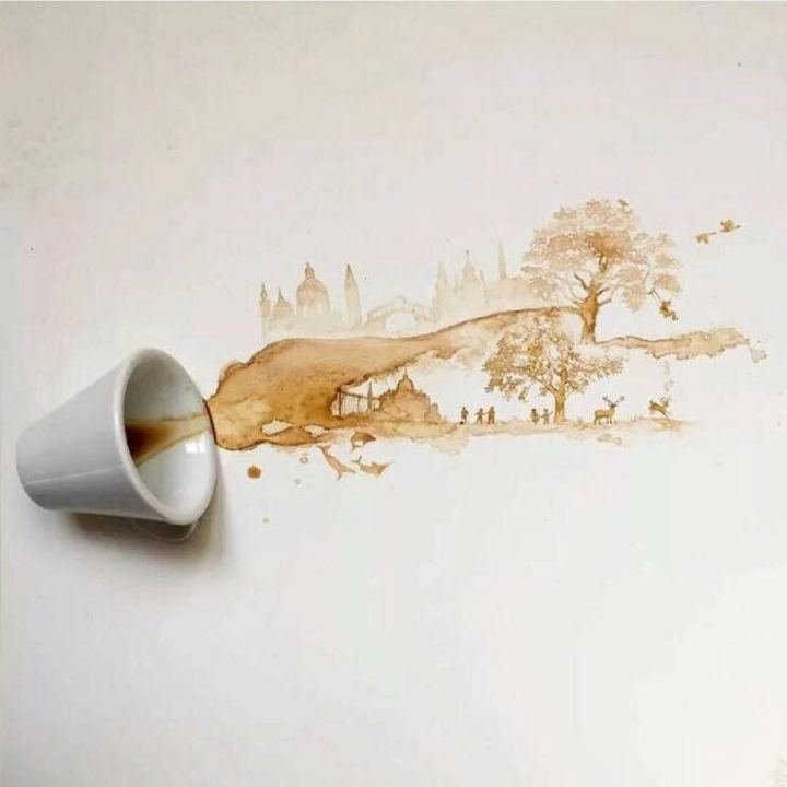 #coffee #spill #win #art #habal #هبل #habaldotcom